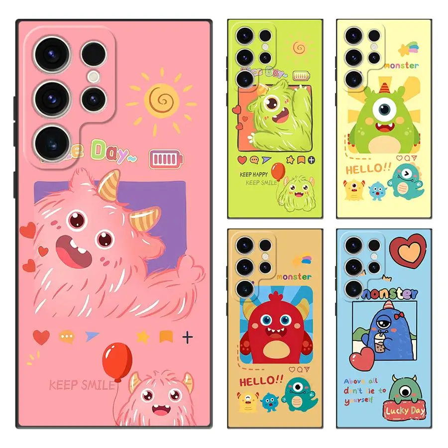 

Disney Monsters Inc Phone Case for Samsung Galaxy S22 Plus S21 5G S21 FE S24 S25 Ultra S20 S23 Ultra S22 Ultra Silicone Cover