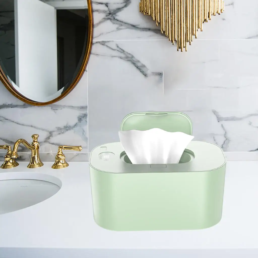 Wipe Warmer Dispenser Heat Preservation USB Interface 40-60 Degrees Celsius Heater for Different Seasons Home Baby Wet Tissue