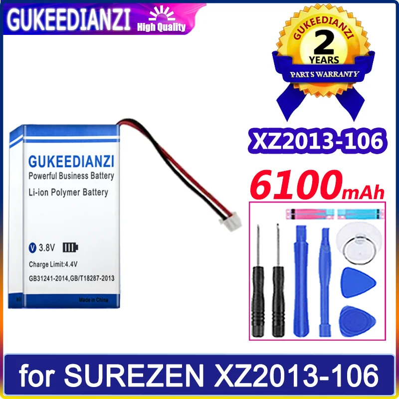 

GUKEEDIANZI Battery 6100mAh for SUREZEN XZ2013-106 Batteries