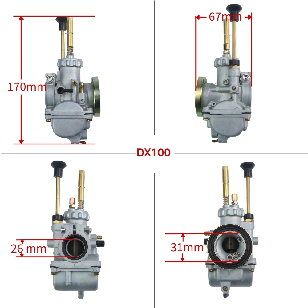 

Motorcycle Carburetor For Yamaha YB100 DX100 K90 L2 YL2 L2SN YL2C Carb Motorcycle Accessories