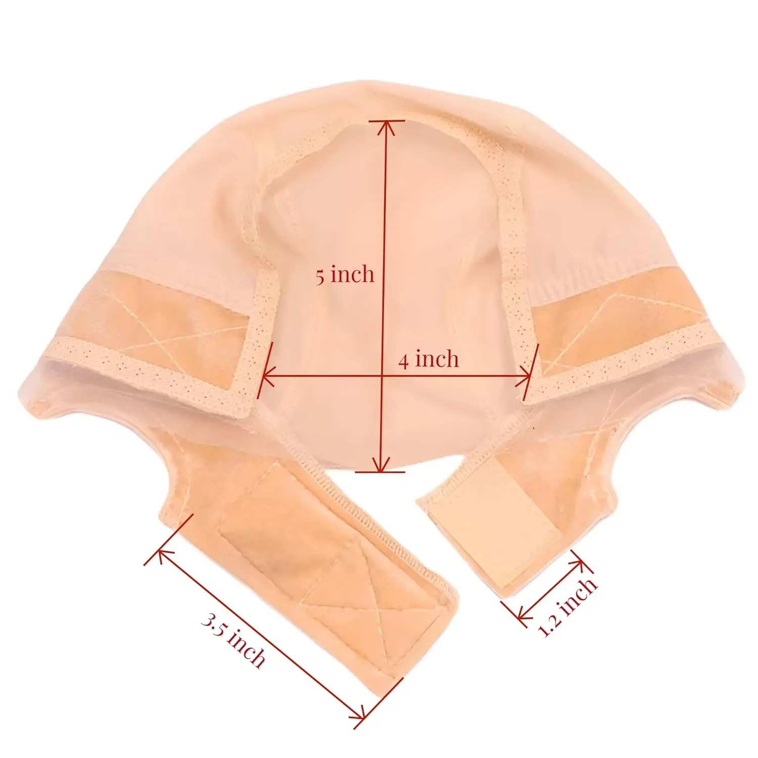 

Кепка для кружевного парика, невидимая шапочка для парика на кружеве с регулируемой эластичной повязкой на голову, нескользящий захват для парика для хранения париков на месте