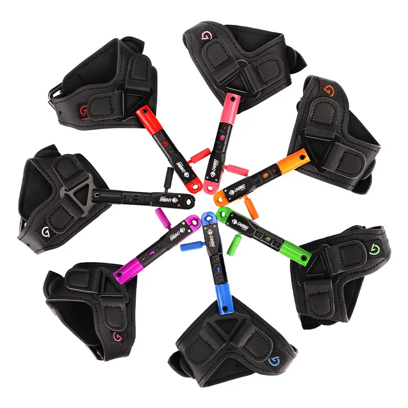 Archery Wrist Release, Adjustable Compound Bow Release Aid, Strap Trigger Bow Release for Hunting Target Shooting Practice view 5