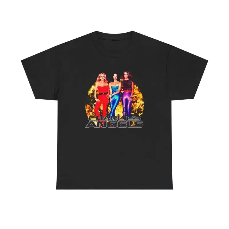 Charlie's Angels Heavy Cotton T Shirt Classic TV Show Fan Retro