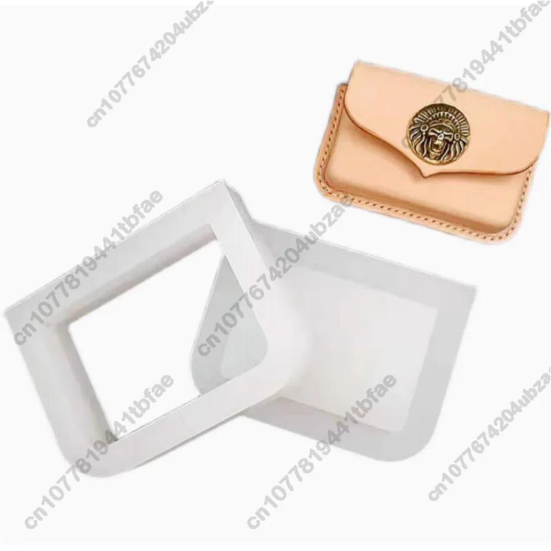 

Thickness 2MM vegetable tanned leather synthetic resin mold 95x65MM DIY leather craft business card box mold