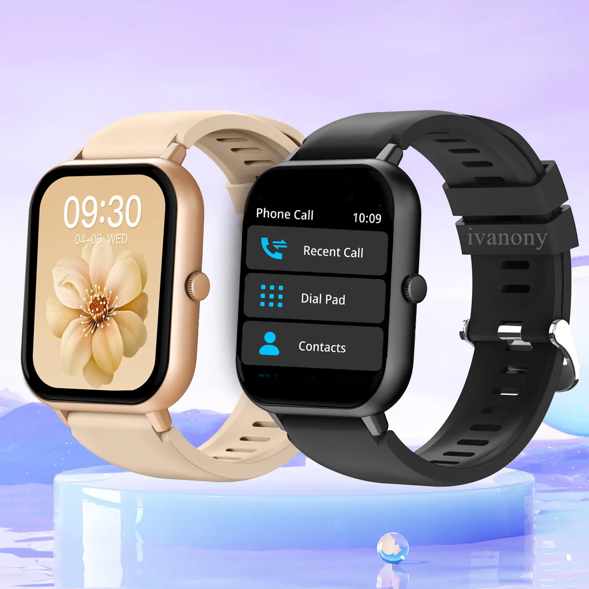 

Смарт-часы для женщин и мужчин, Bluetooth-вызов, AI, голосовой помощник, пользовательские обои, прогноз погоды, игровые умные часы для Android IOS