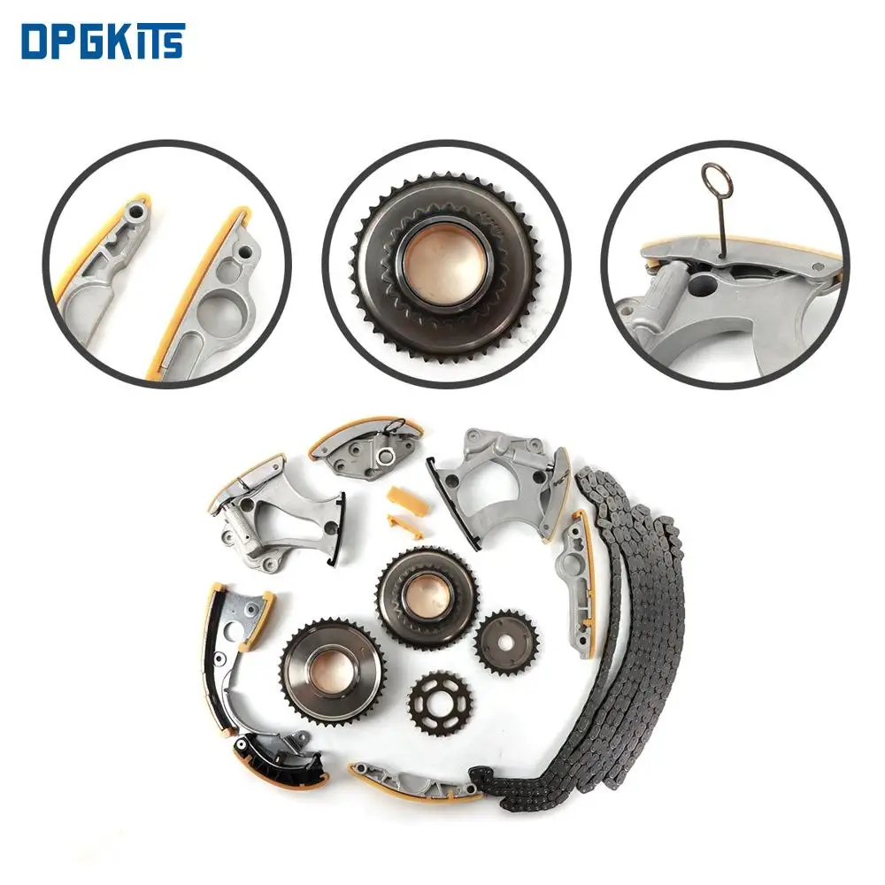 

Timing Chain Kit For Audi A6 C7 A8 D4 Q7 S4 S5 B8 SQ5 3.0T V6 Volkswagen Touareg Hybrid With Gears