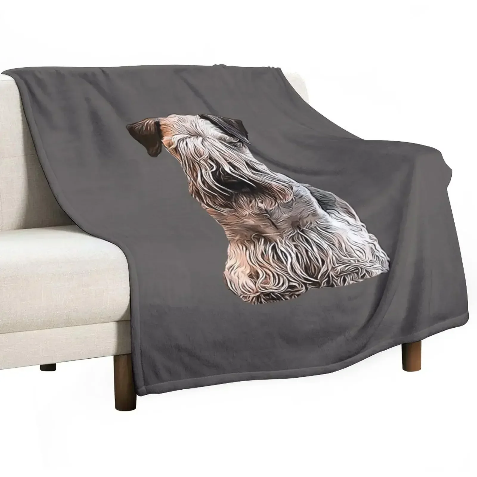 Cesky Terrier Throw Blanket Luxury Designer Designers Blankets