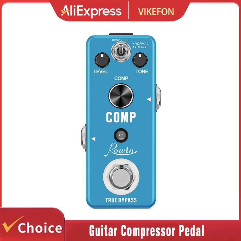 Guitar Compressor Pedal Digital Comp Effect Pedals For Electric Guitar Classic Studio Grade Compressors