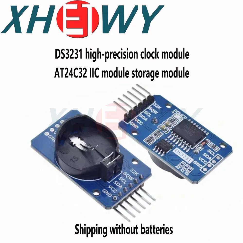 

5PCS AT24C32 high-precision clock module IIC module DS3231 storage module product without battery