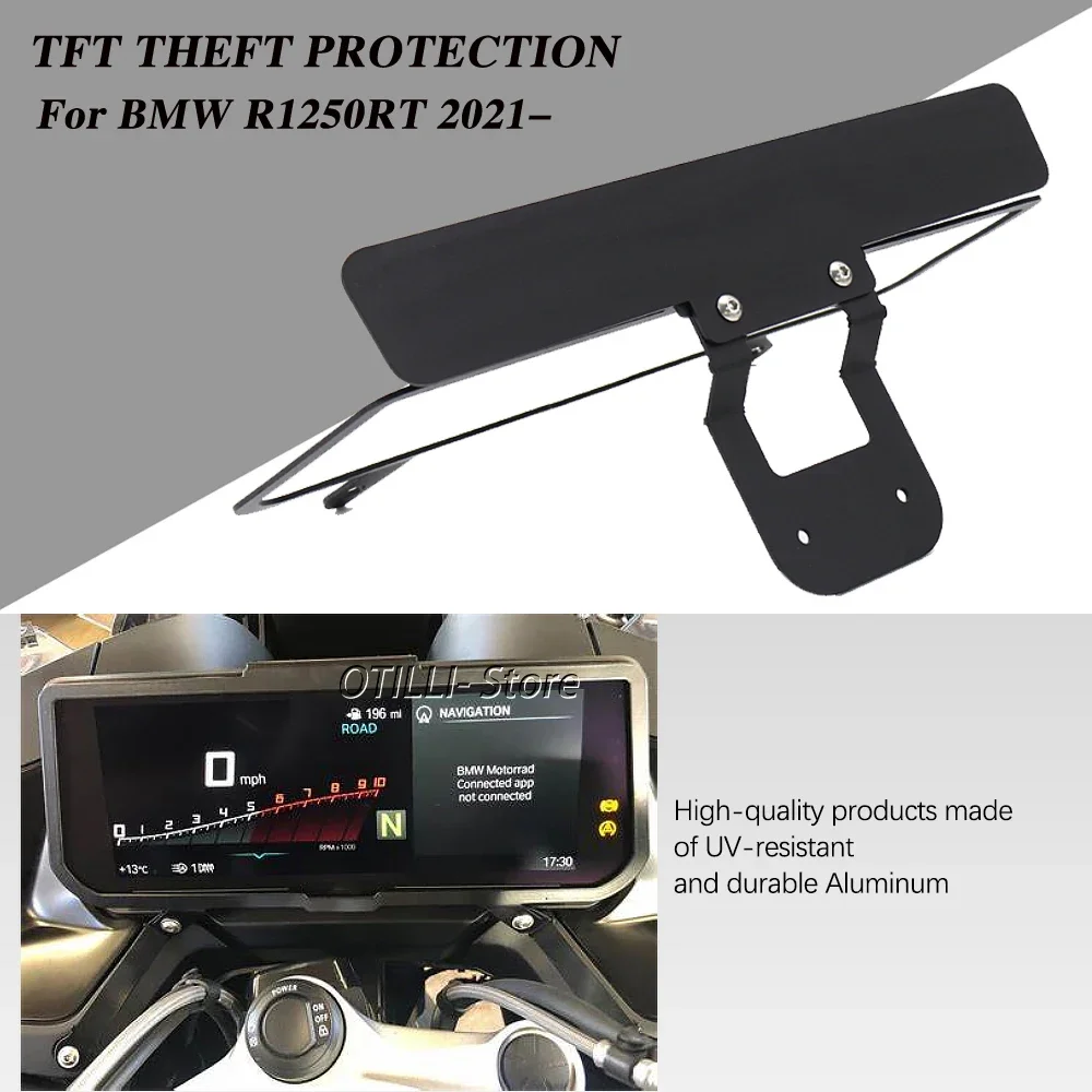 

NEW Motorcycle Parts Meter Frame Cover TFT Theft Protection Screen Protector Instrument Guard For BMW R1250RT R 1250 RT 2021-