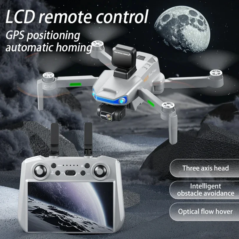 

2025 New AE3 Pro Max PRO Max GPS Drone 4K Dual Camera 5G Wifi FPV 3-Axis Gimbal Professional Obstacle Avoidance Quadcopter RC