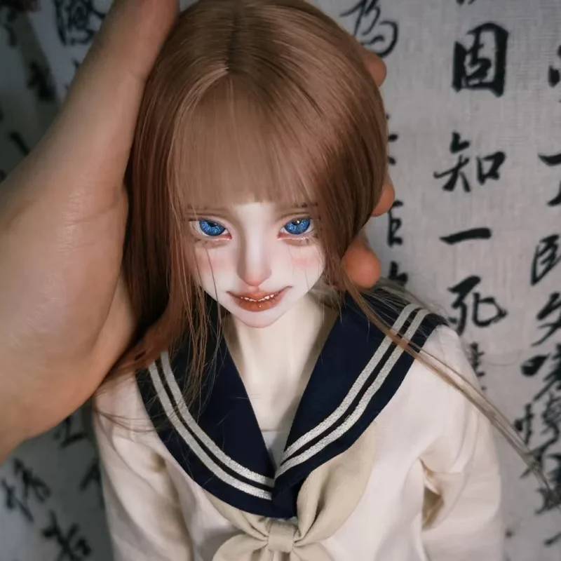 The new sd BJD doll 1/4 xiaolang head, male BJD with teeth head, exquisite makeup, high-grade resin, is just a head