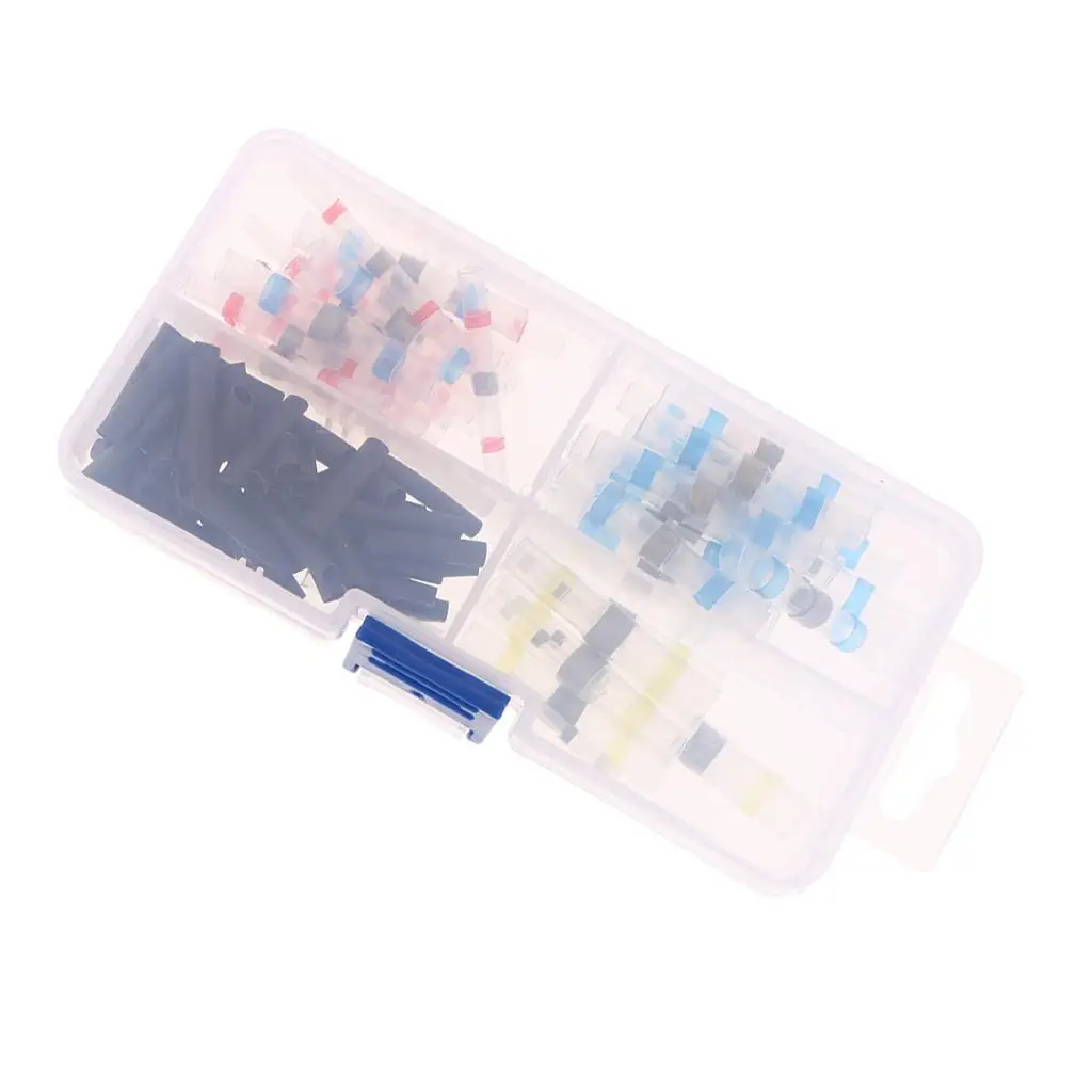 

100 шт. термоусадочная муфта, комплект разъемов для стыковых клемм для прицепа-грузовика