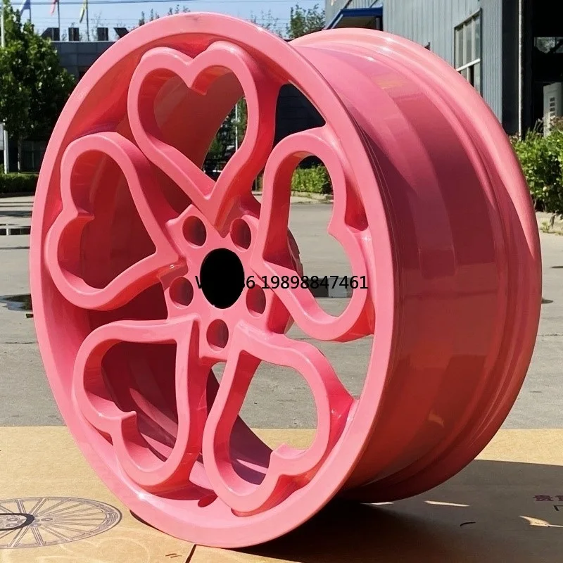 

New pink Heart Car Wheels Te37 16-34 Inch 5x114.3 5x112 5x127 Custom Alloy Forged Lightweight for W205 C300 F30 E90 A4 B8 A6 C7