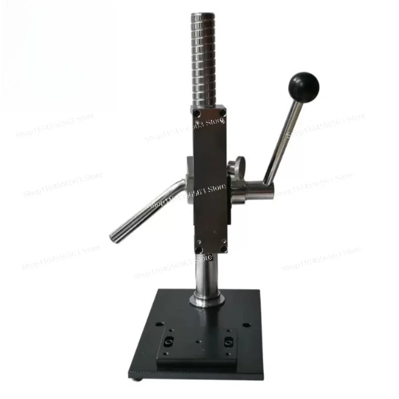 Hand-pressed Rack Push-pull Force Gauge Bracket Tension-compression Test Stand Load Test Bench HPB with Ruler