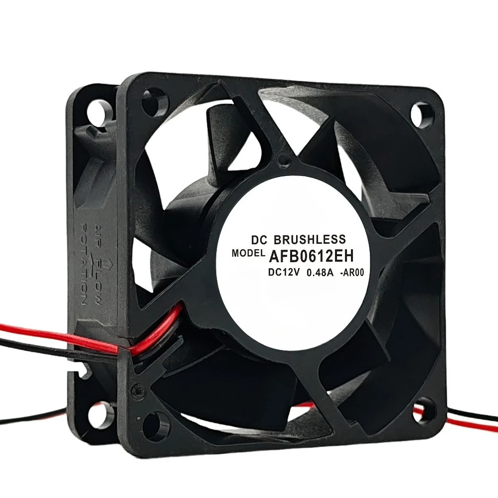

6CM 6025 DC12V 0.48A Ball Bearing Cooling Fan AFB0612EH For Delta Computer Equipment Fan(002)