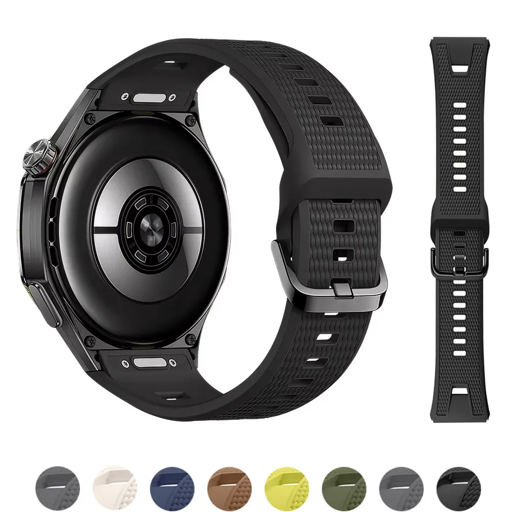 Atmungsaktives Armband für Huawei Watch GT 7 Pro 46 mm, Original 1:1, Sport-Silikonarmband ohne Lücken, Correa, Huawei Watch GT 6 Pro Armband.