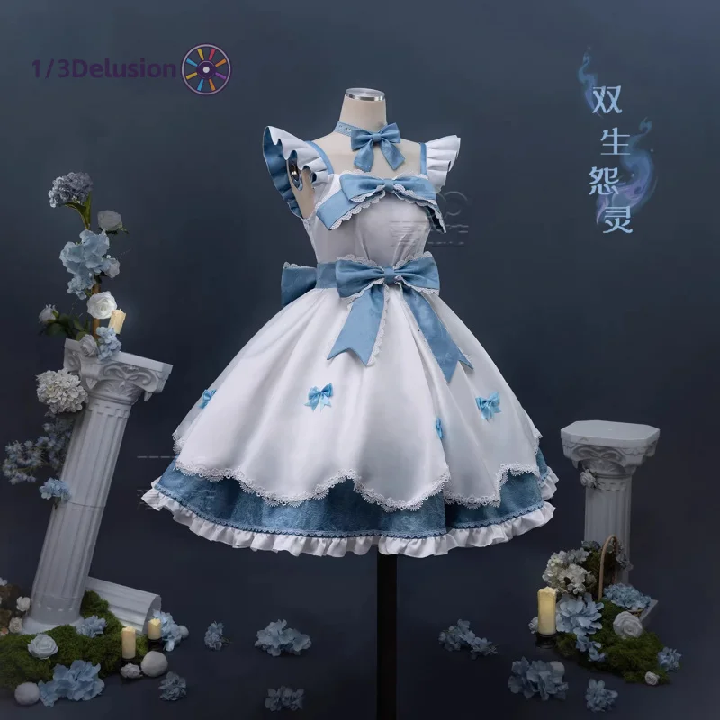 

1/3Delusion Store Eggy PartyCosplay Costume Lolita Dress Princess Dress For Hallowmas Christmas Role Play Women girl
