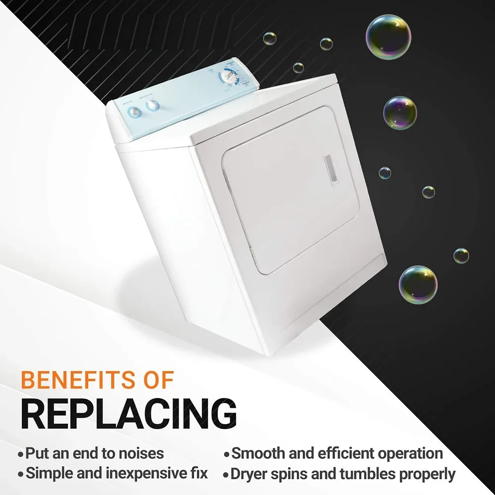 4-УПАКОВКА 8536974   Опорный ролик барабана сушильной машины для Whirlpool Kenmore Maytag 8536973   В 10314171   В 10314173   WPW 10314173   PS 11752609