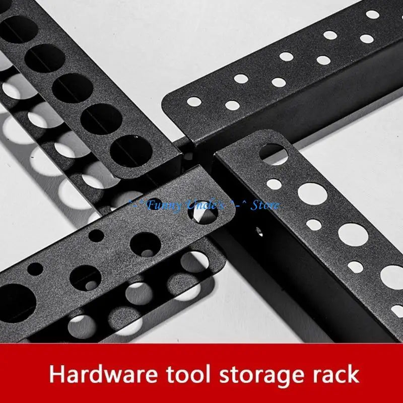 E7CD Space Efficient Wall Hanging Tool Shelf Holder Support Rack For Home Technicians