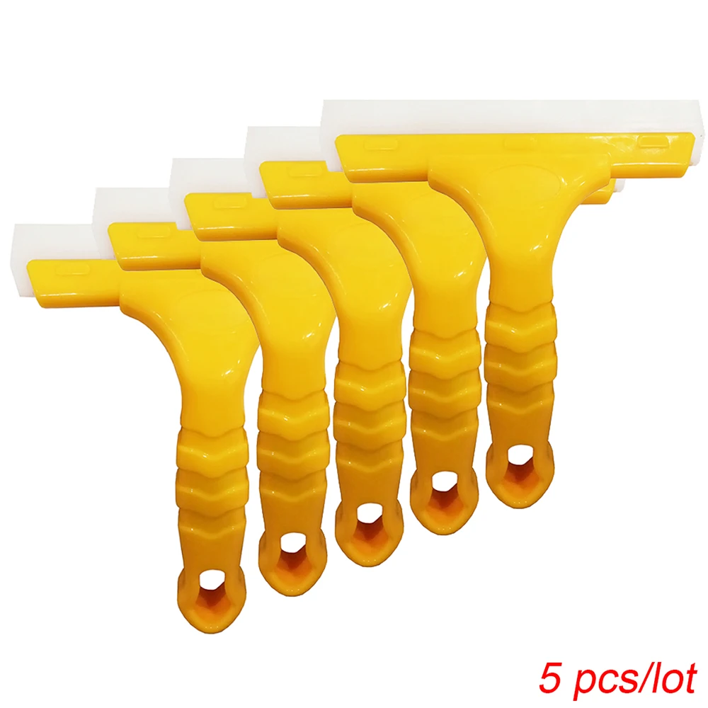 

5 шт., силиконовый скребок для мытья стекол и окон автомобиля