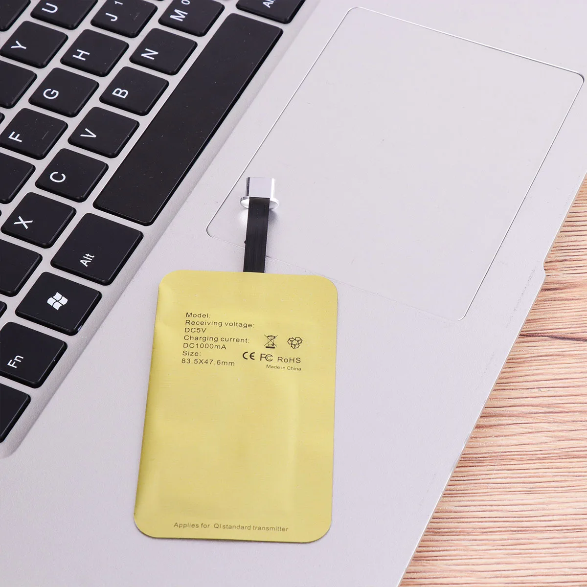 

Wireless Charging Receiver Type- Wireless Fast Charging Pad Mountable Furniture Table Compatible