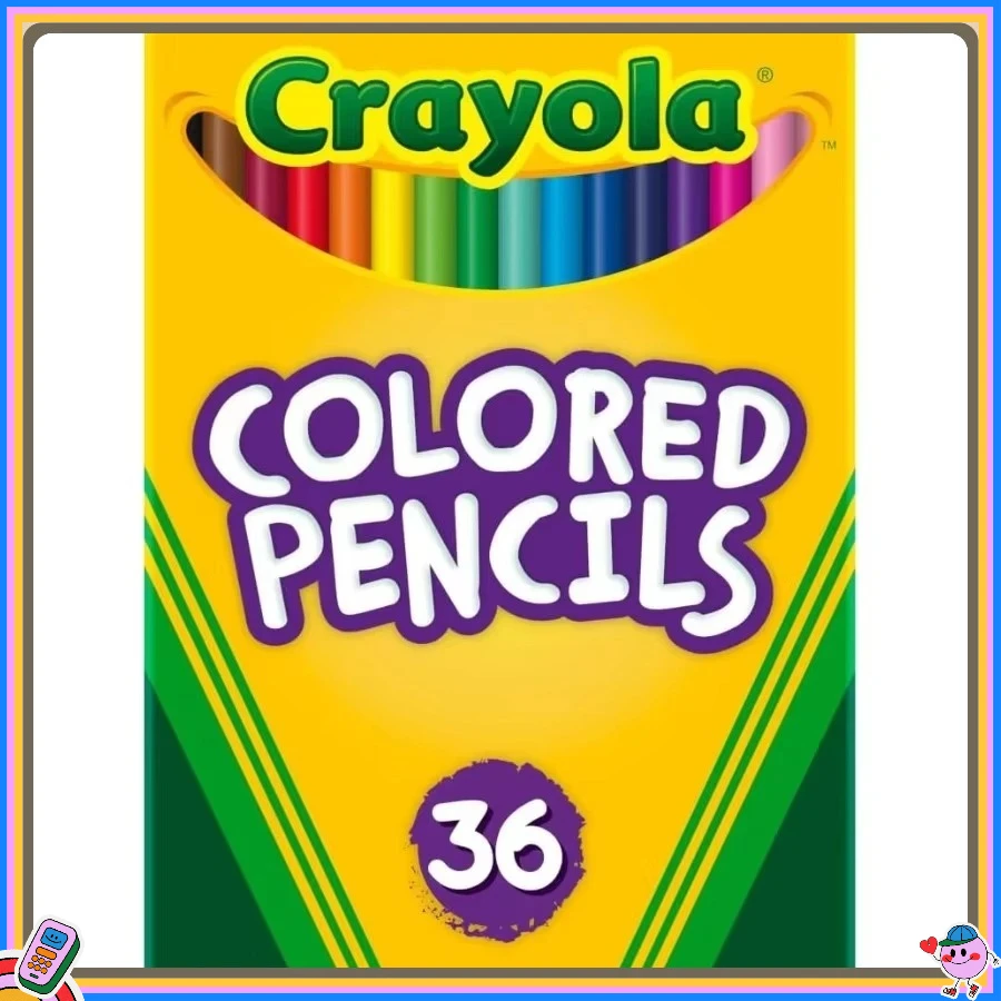 

Карандаши цветные (36 штук), набор детских карандашей, предварительно заточенные карандаши-раскраски, 3 года.