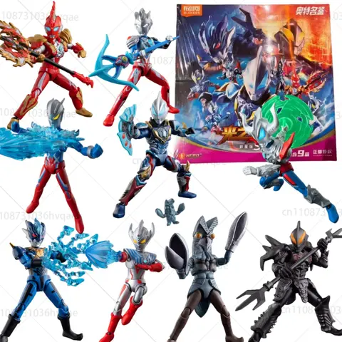 Blokees Ultraman Building Blocks Star Version S Wave 1 Genuine Geed Tiga Assembled Action Figure Toy In Stock