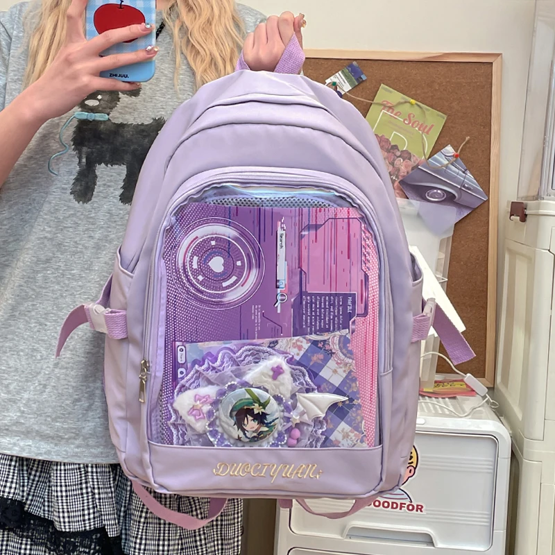Y2K Cute Backpack W…
