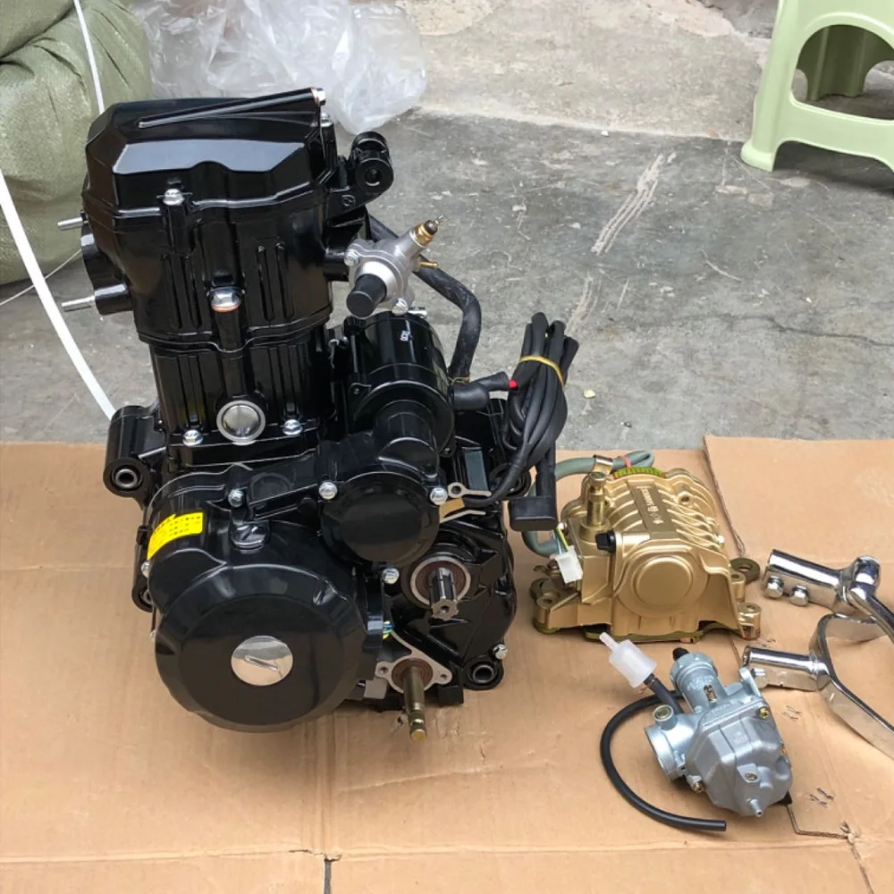Single Cylinder 5 Gears 250cc 300cc 400cc 450cc Motorcycle Engine Assembly 5