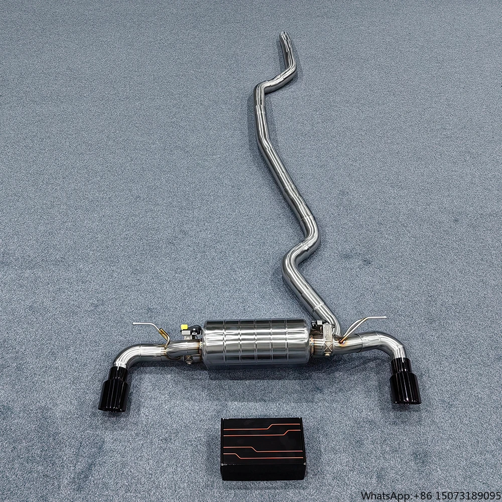 

Подходит для 120i 125i F20: выхлопная система Catback из нержавеющей стали 304 с клапаном и глушителем