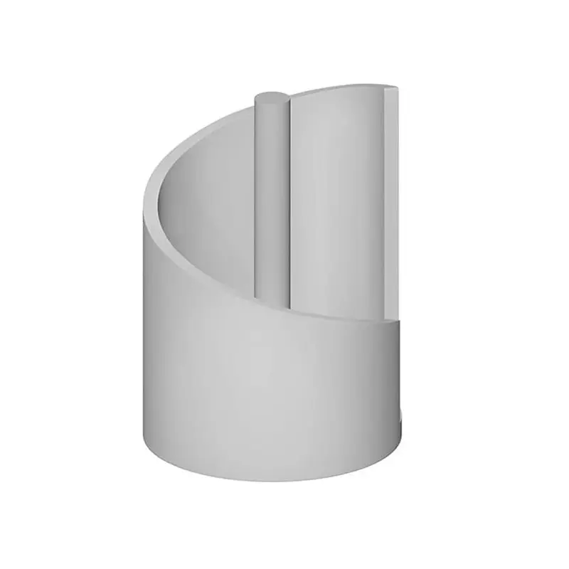 

Countertop Paper Towel Holder Mountain Style Featuring Wood Round Base& Iron Holder Stand For Kitchen Roll Storage-B09B