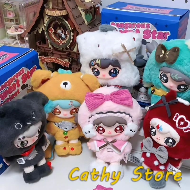 

Подлинная серия Lulumi Dangerous Sweet Star Project, слепая коробка, загадочная коробка, кавайные подвески, декор для рабочего стола, коллекционная игрушка, подарок на день рождения