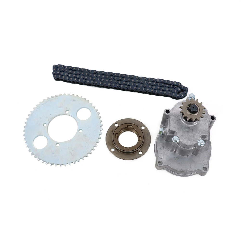 T8F Complete Transmission Kit 54T-54mm Sprocket 126link Chain 44-5 Gear Box Drive Parts for Mini Motorcycle Electric Bike