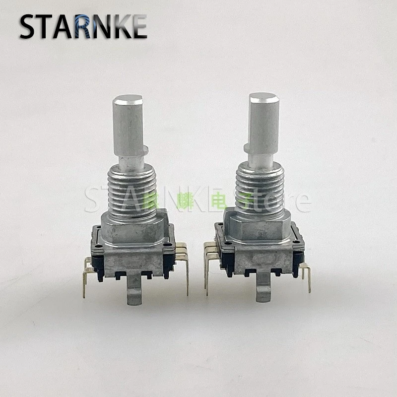 2PCS EC11 Rotary Encoder With Push Switch 20 Pulses Without Positioning D Shaft Length 20mm