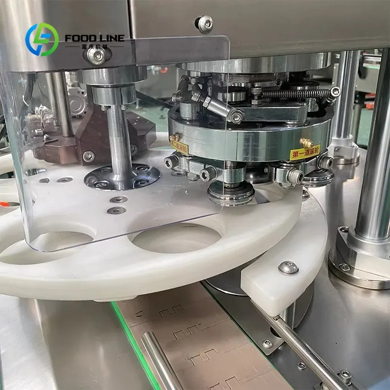 Customized Efficiency Automatic Aluminum Can Sewing Machine Beer Can Lid Sewing Machine Tin Can Pressing and Sealing Machine