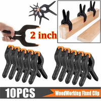 5/10pcs 2inch Adjustable Plastic Nylon Clamp For Spring Clamps for Woodworking Tools Wood Working Tools Carpentry Clamps