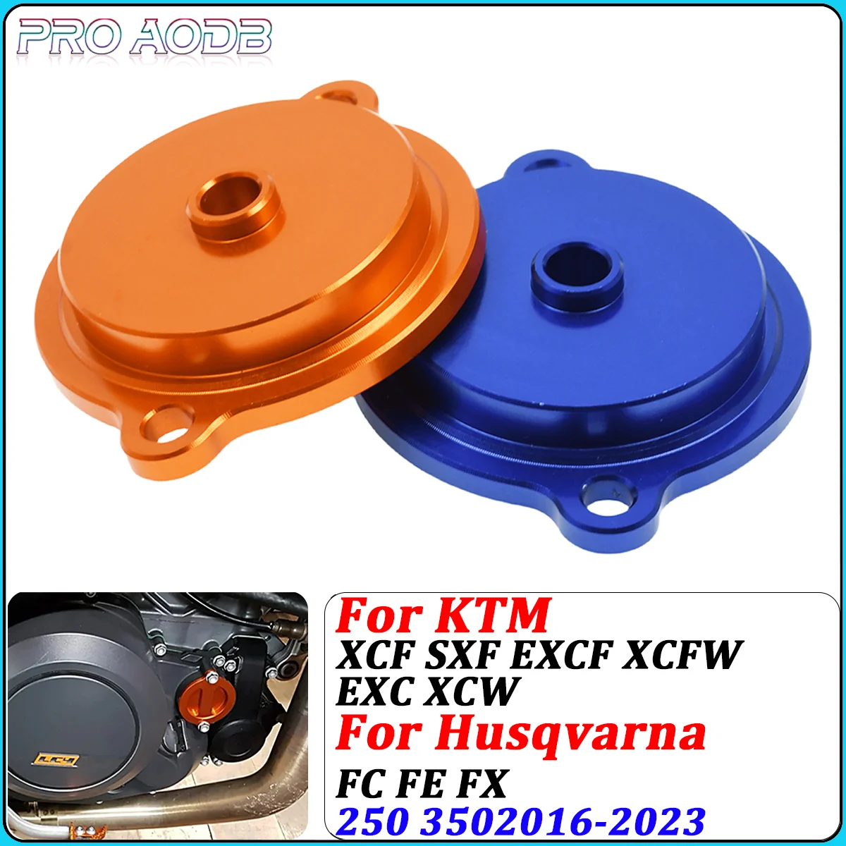 

For KTM SXF XCF EXCF XCFW EXC XCW SMR FREERIDE 690 990 1050 1090 1190 1290 Super Adventure R S Engine Oil Filter Cap Cover Plug