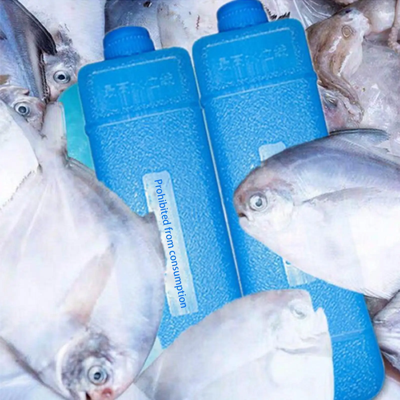 Luftkühler-Eisbox, wiederverwendbare Kühlpackungen, langlebige Eiskristallbox, frischhaltende Eisbeutel für Kühler, Picknickausrüstung im Freien