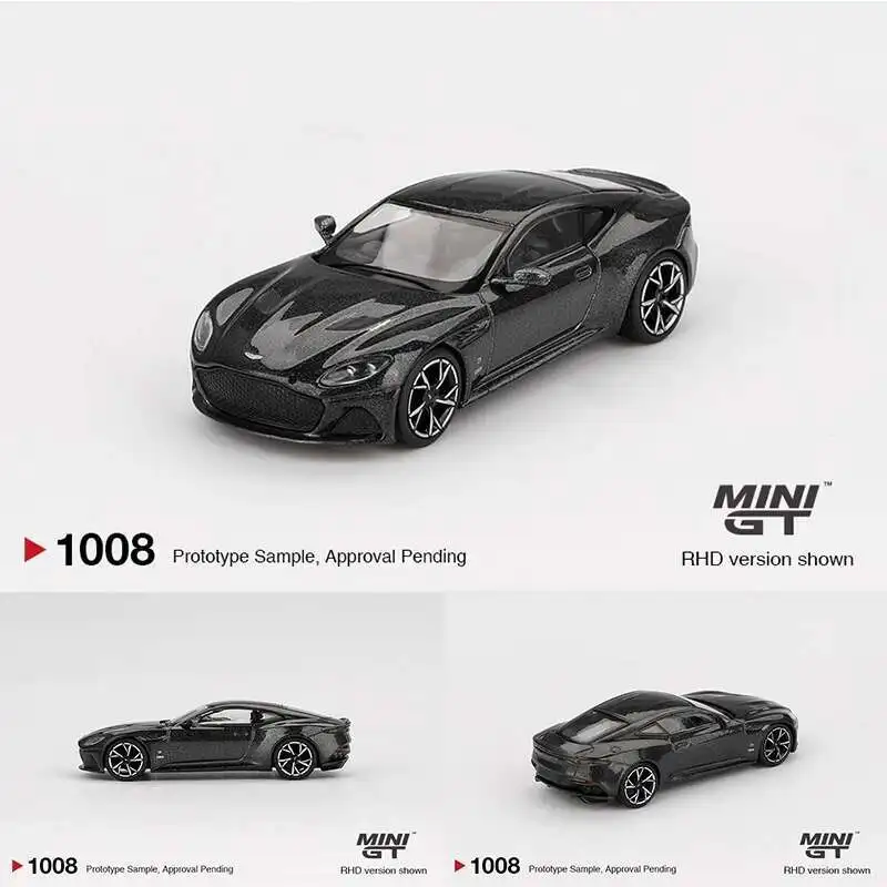 

PreSale MINIGT 1008 1:64 Aston Martin DBS 007 Edition Diecast Car Model Collection Toys