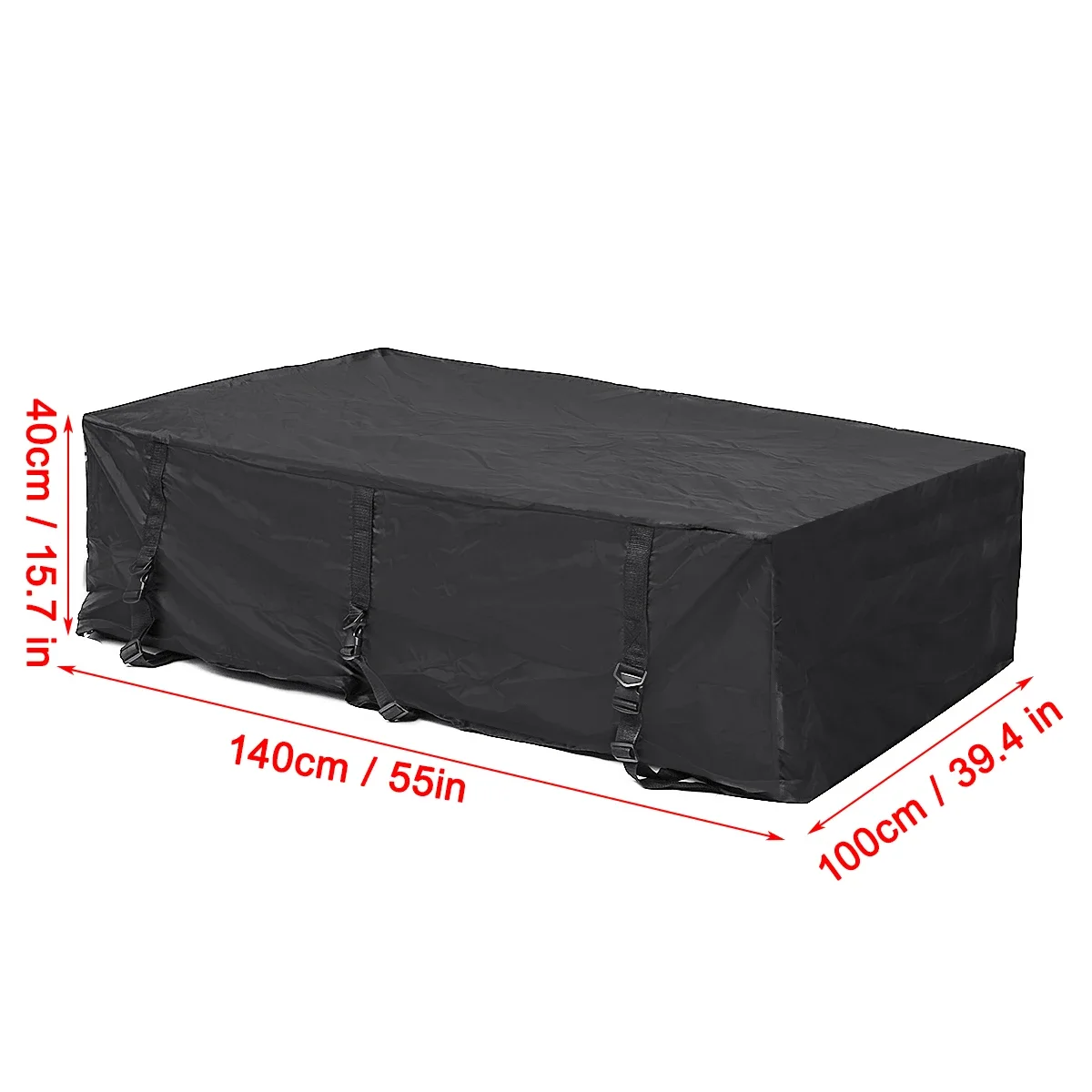 140x100x40cm Car Roof Top Bag Roof Top Bag Rack Cargo Carrier Luggage Storage Bag Rack Travel Waterproof SUV Van for Cars