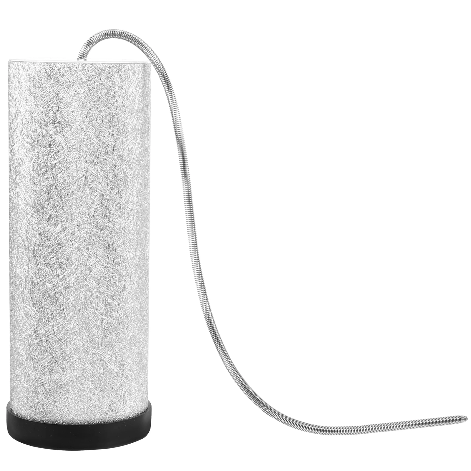 Tambor de trueno, instrumento Musical, superficie lisa plateada, uso largo, enseñanza de música, sensorial, tormenta, juguetes de tambor de primavera, sonido de percusión