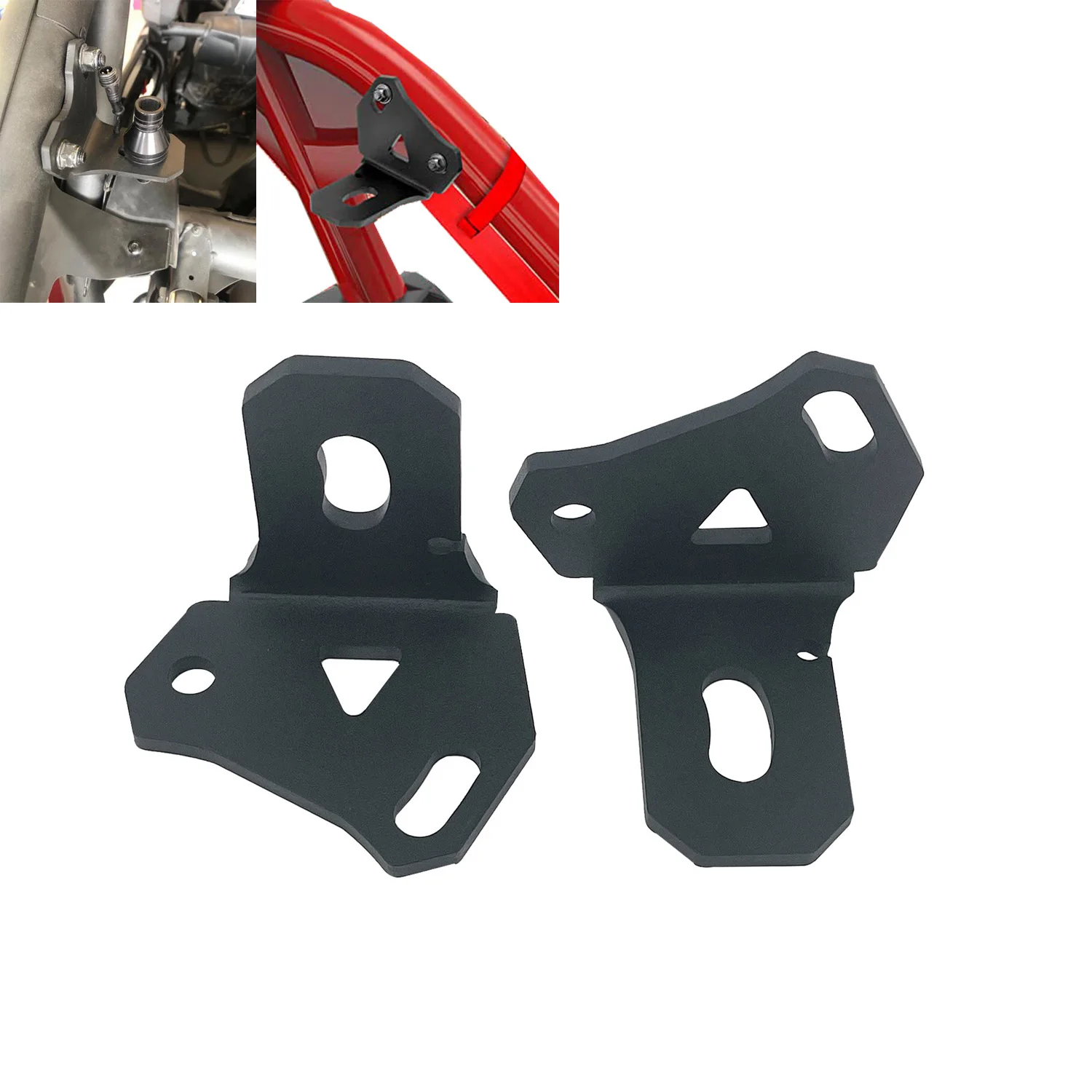 UTV Adjustable LED Flag Whip Light Antenna Rear Pillar Mount Brackets For Can Am Maverick X3 & X3 Max Turbo DS RS RR 2017-2022