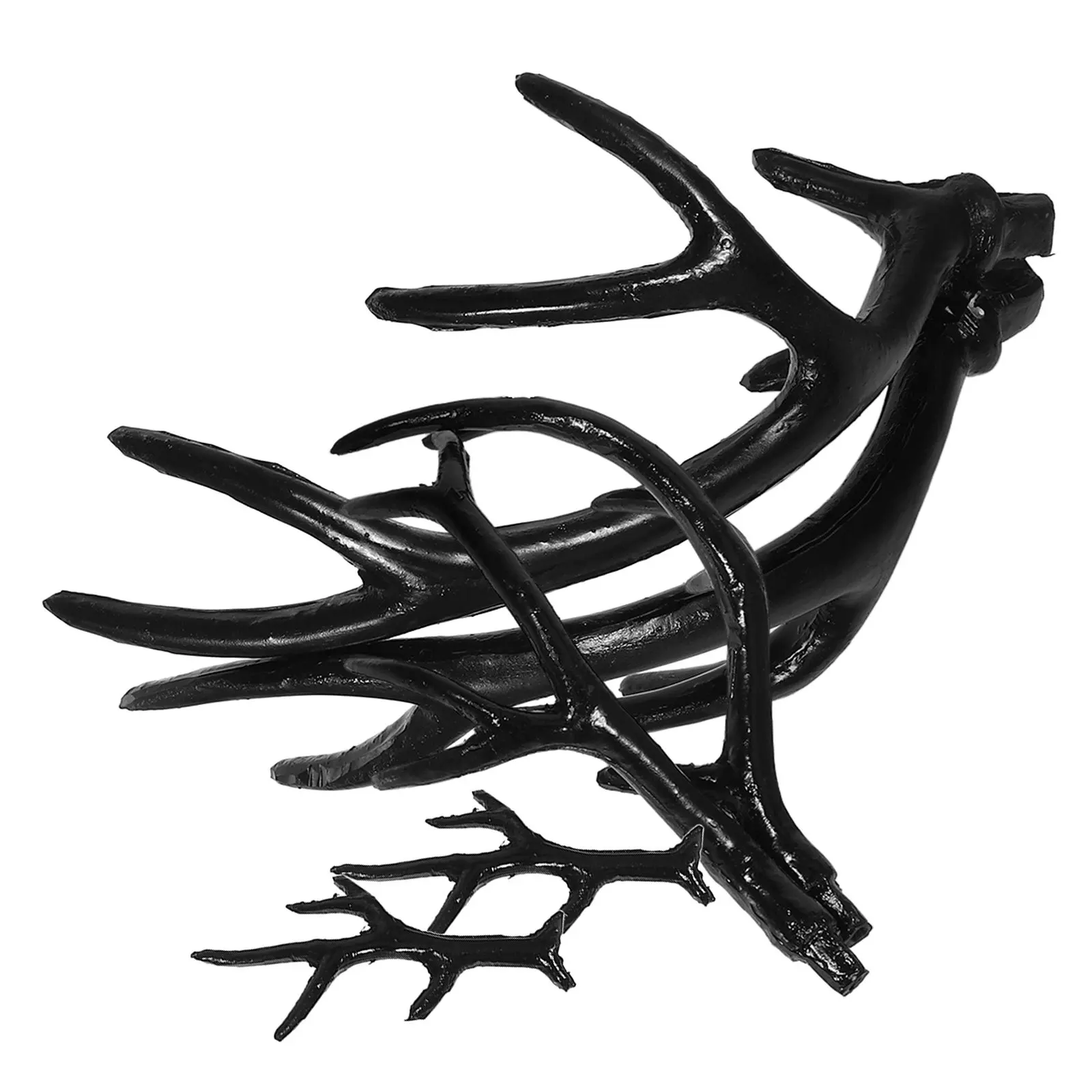 

Повязка на голову с оленьими рогами, аксессуары для волос на Хэллоуин, имитация пластиковых рогов, реквизит для фотосессий на фестивалях и вечеринках, декор в виде рогов