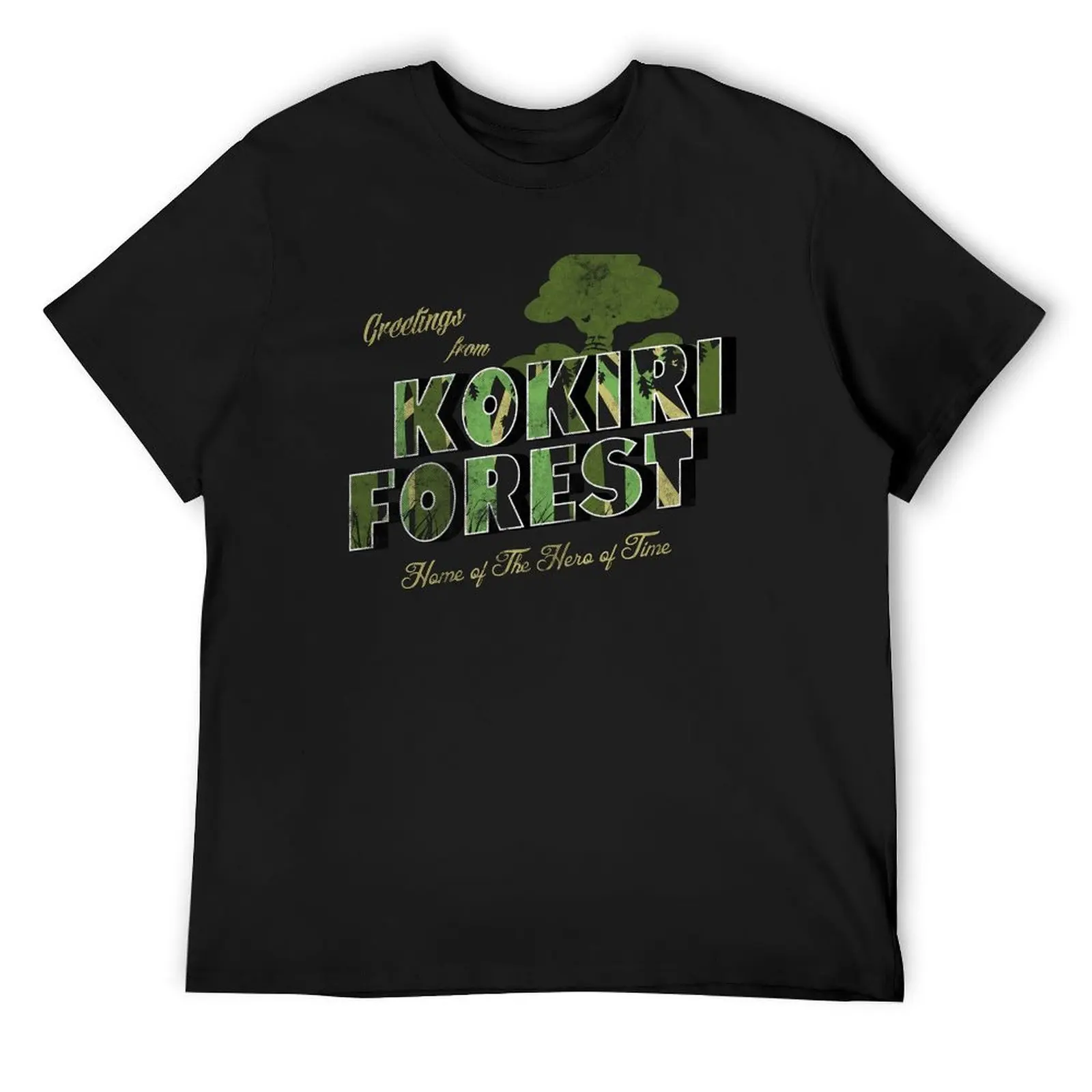 Greetings from Kokiri Forest T-Shirt graphic t shirts oversized t shirt tees street wear t shirt for men