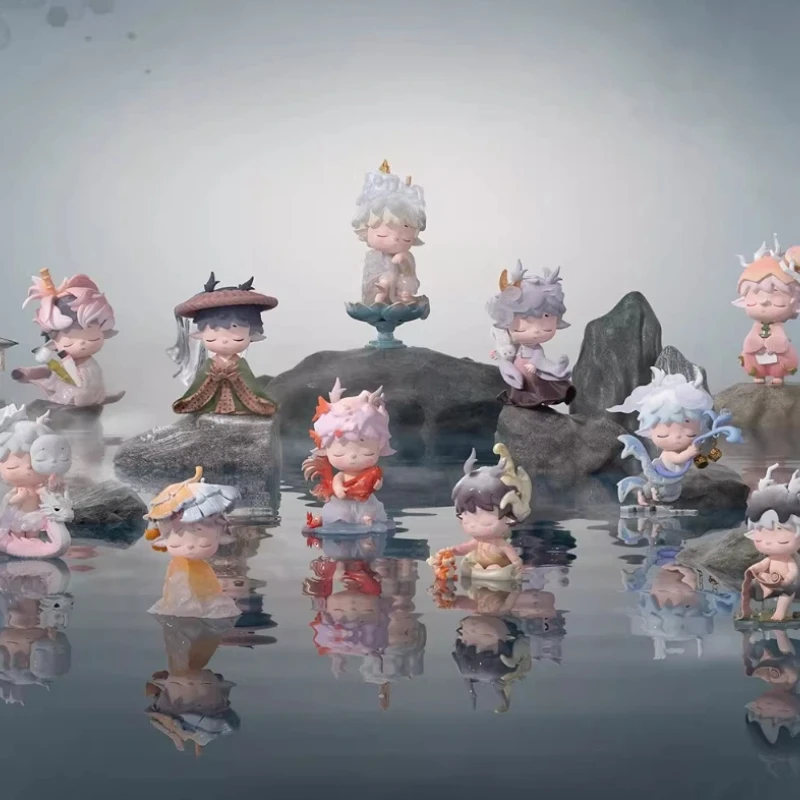 

Genuine Heyone MIMI New Chinese Style The Sequence of Four Seasons Series Blind Box Mystery Box Cute Figures Ornaments Gifts