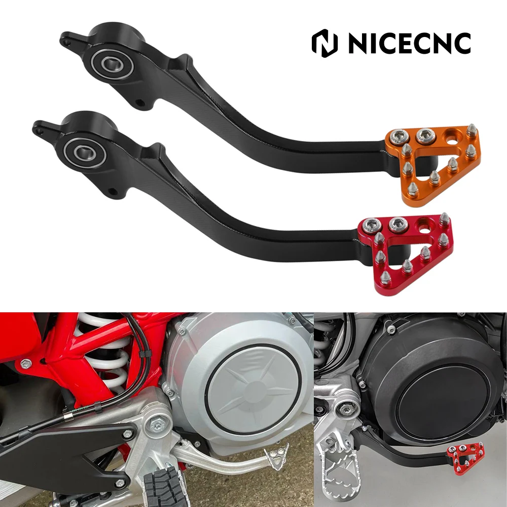 

Motorcycle Anti-Slip Brake Pedal Brake Lever for KTM 690 Enduro R 690 SMC R 2019-2023 GasGas 700 SM/ES 2022-24