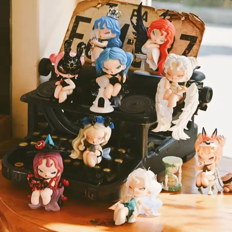 دودو نامي V4 كابوس سلسلة الأساسية صندوق أعمى حقيقية عمل الشكل جمع سطح المكتب الديكور صندوق غامض مفاجأة هدايا الاطفال #6