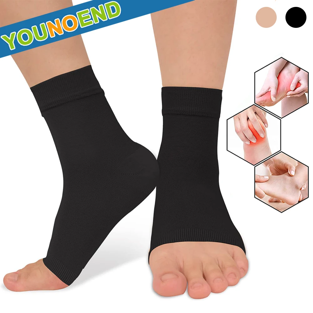 

1Pair Plantar Fasciitis Socks Ankle Brace Compression Support Sleeve for Men Women Ease Swelling,Achilles Tendonitis,Heel Spur