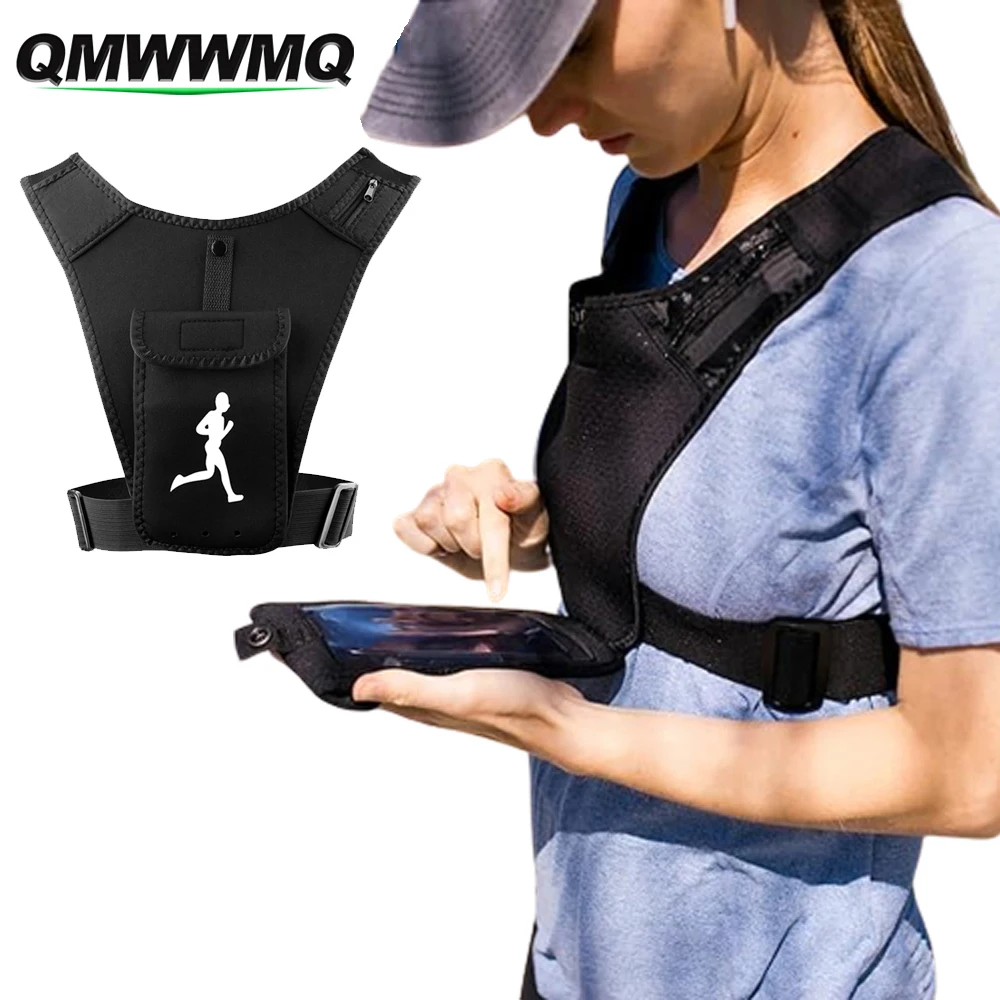 Courygo Running Vest - Mobile Phone Stand Sports Outdoor Cycling Backpack, Running Vest, Suitable for Cycling, Running, Mountain